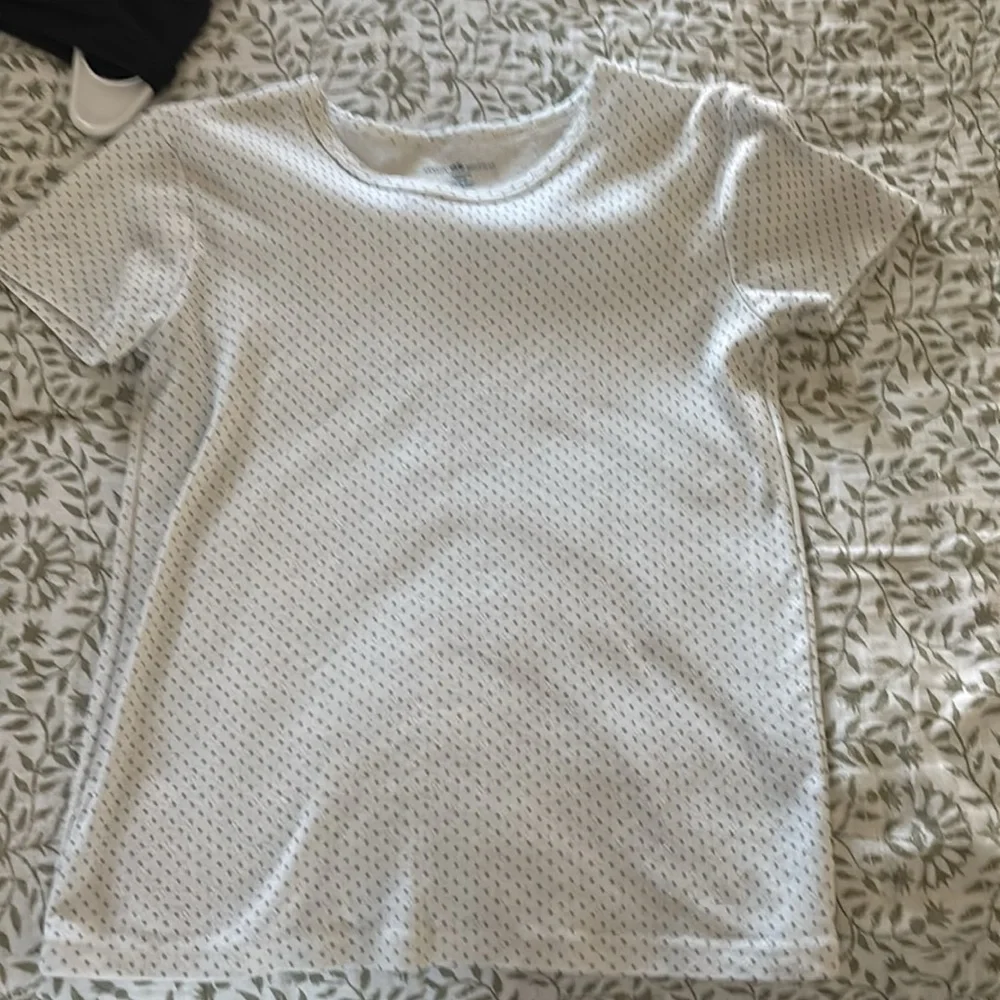 Brandy Melville Hailee Polka Dot Eyelet Tee - Picture 2 of 4